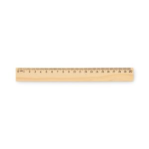 RULER20 - Wooden ruler 20cm