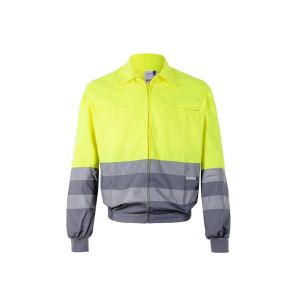 VL NEPTUNE - Two-tone twill jacket (210g/m²) in polyester (80%) and cotton (20%)