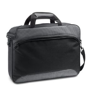 SANTANA - 15'6 Laptop briefcase in 2 Tone 600D and 300D polyester