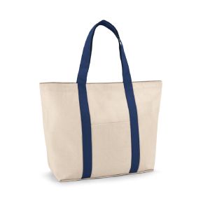 VILLE - 100% cotton canvas bag with front and inside pocket (280 g/m²)