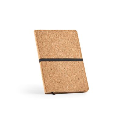 GOETHE - A5 Notebook Cork cover. 70gsm Recycled 196 pages