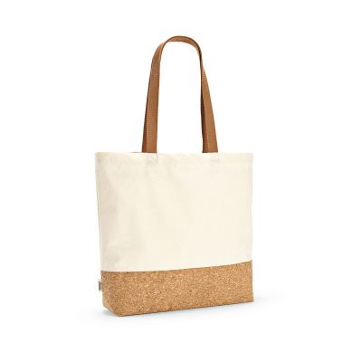 VINSON - Shopping Bag rCotton 220gsm and Cork