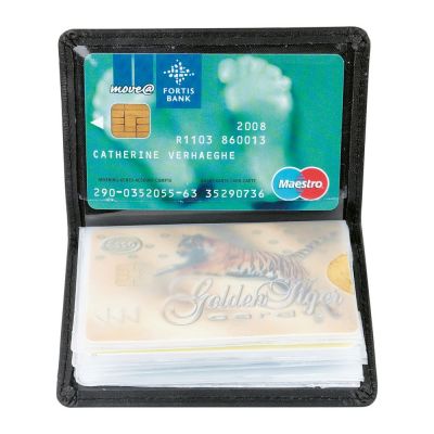 KATHLEEN - Leather credit card holder 