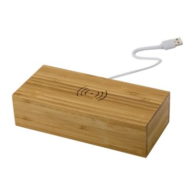 ROSIE - Bamboo wireless charger and clock 
