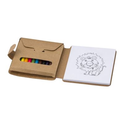 MARLON - Cardboard colouring set 