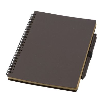 CLIVE - Coffee fibre notebook with pen 