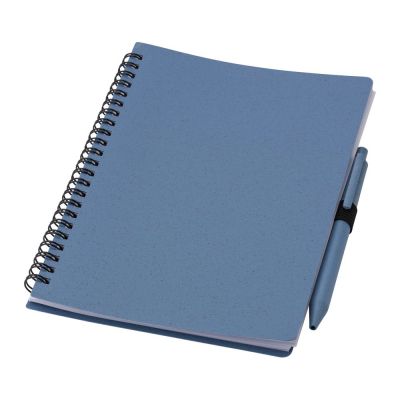 MASSIMO - Wheat straw notebook with pen 
