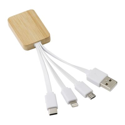 BRANDAN - Bamboo charging cable 