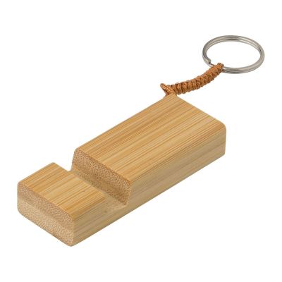 KIAN - Bamboo key chain phone stand 