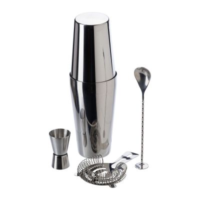 TATIANA - Stainless steel cocktail set 