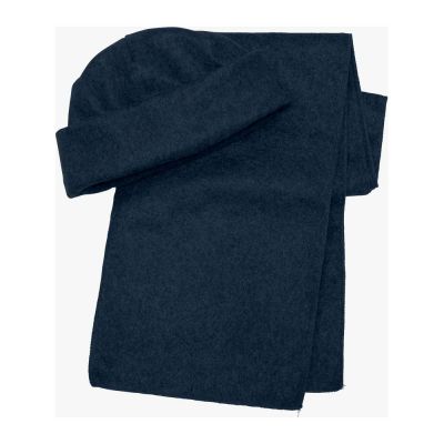 RUSSO - Polyester fleece (200 gr/m²) beanie and scarf 