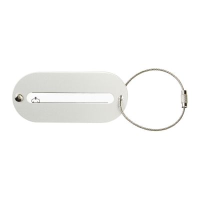 ISA - Aluminium luggage tag 