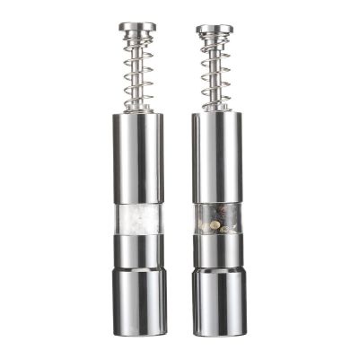 ANNALENA - Stainless steel salt and pepper mill 