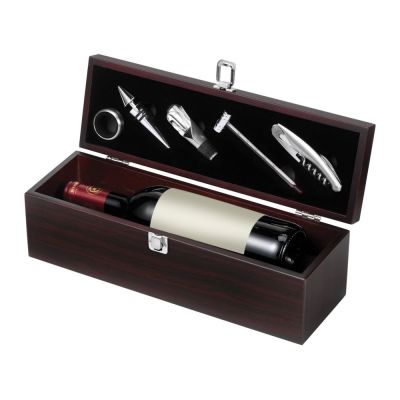 NIKITA - Wooden wine gift set 