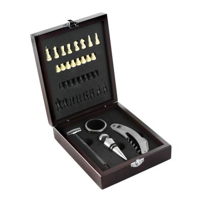 RENÉE - Wooden wine gift set 