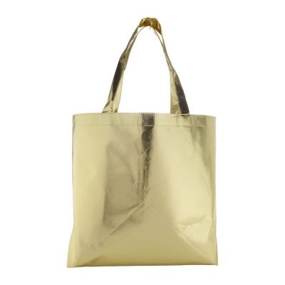 JOHNATHAN - Nonwoven (80 gr/m²) laminated shopping bag 