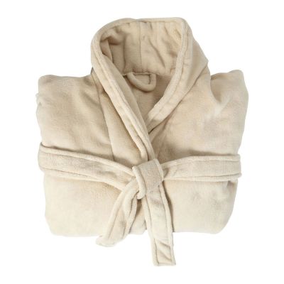 DEREK - Fleece (210 gr/m²) bathrobe 