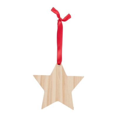 CASPIAN - Wooden Christmas ornament Star 