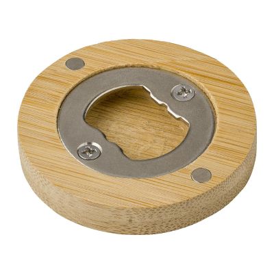 ACE - Bamboo magnet with bottle opener 