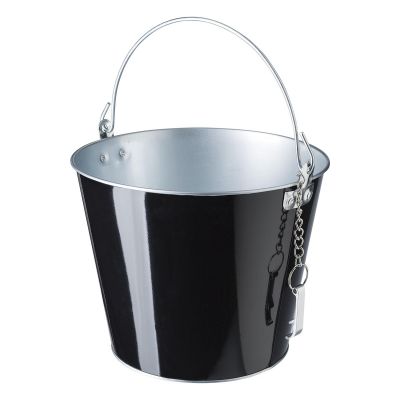 COREY - Iron and aluminium ice bucket 