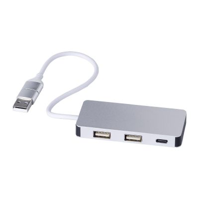 LAYTON - Recycled aluminium USB Hub