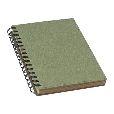 CALEB - Recycled carton hardcover notebook 