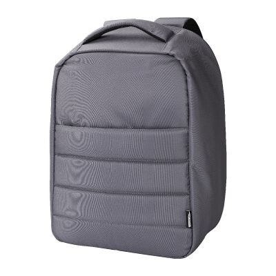 CALLIOPE - rPET polyester (300D) anti-theft laptop backpack 