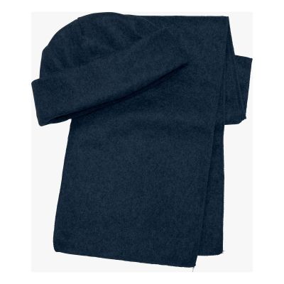 RUSSO - Polyester fleece (200 gr/m²) beanie and scarf 