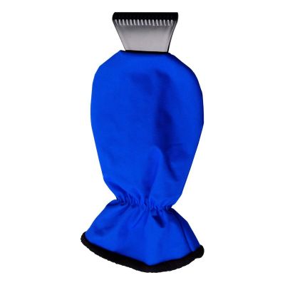 ASHTON - ABS ice scraper and polyester glove 