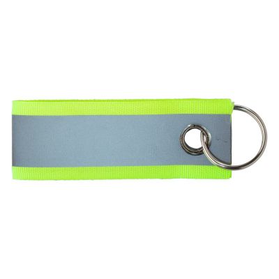 ALIYAH - Polyester reflective key holder 