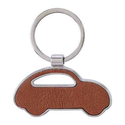 JOAN - Recycled leather keychain 