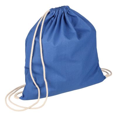 BRIDGET - Cotton (140 gsm) drawstring backpack 
