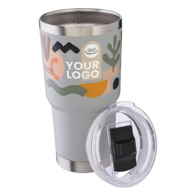 ARNOLD - Stainless steel double-walled drinking mug 590 ml 