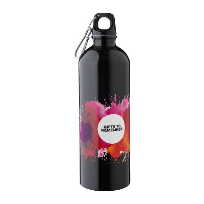 EMERIC - Recycled stainless steel single walled bottle (750 ml) 