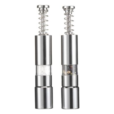ANNALENA - Stainless steel salt and pepper mill 