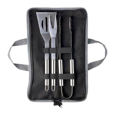 PRISCILLA - Stainless steel barbecue set 