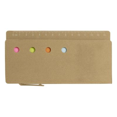 RIVA - Cardboard memo holder with ruler 