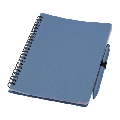 MASSIMO - Wheat straw notebook with pen 