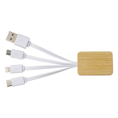 BRANDAN - Bamboo charging cable 