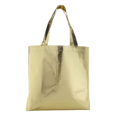 JOHNATHAN - Nonwoven (80 gr/m²) laminated shopping bag 