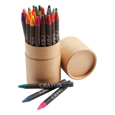 GABRIELLE - Cardboard tube with crayons 
