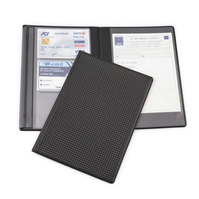 CARBO DOKUMENT - carbon finish document and card holder