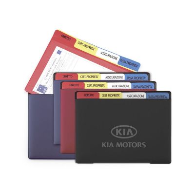 MODERN ORGANIZER - document holder with coloured cards