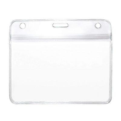 BADGE OS - PVC horizontal badge holder