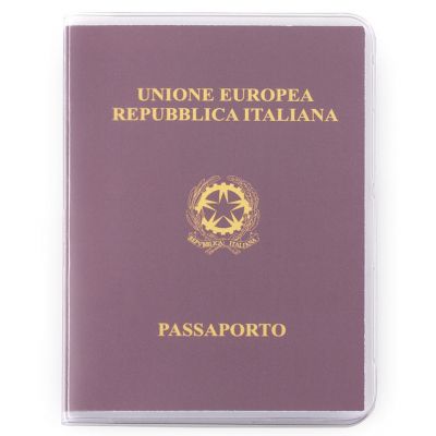 PASSPORT - trasparent PVC passport holder