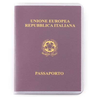 PASSPORT - trasparent PVC passport holder