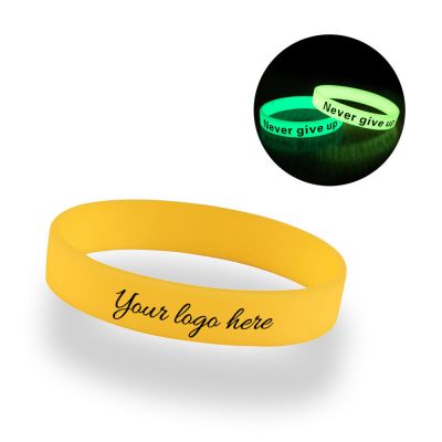 WRIST GLOWY - glow silicone wristbands