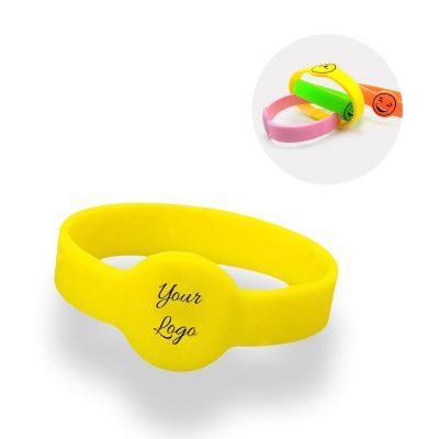 WRIST ROUND - shaped silicone wristband