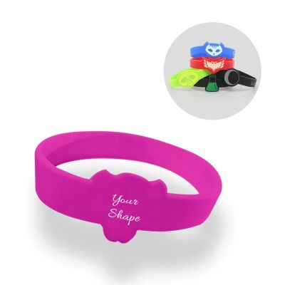 WRIST SHAPE - shaped silicone wristband