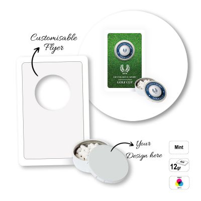 MINT CARD - box of mints with flyer